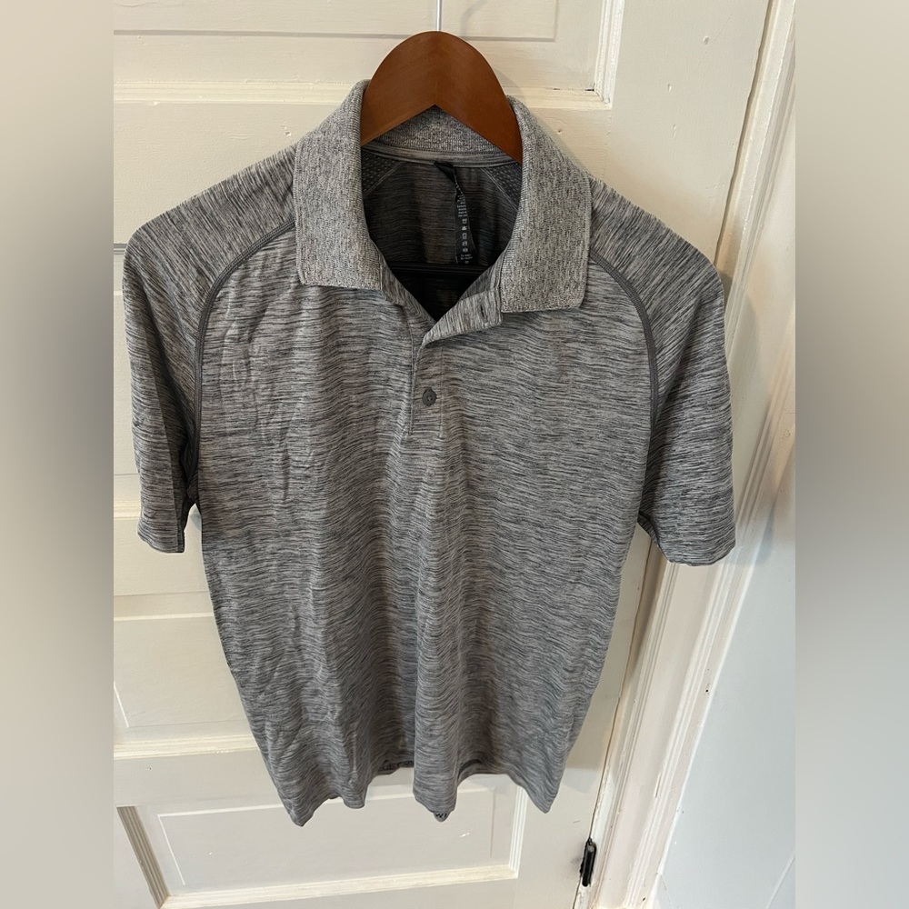 Metal vent tech lululemon polo size large